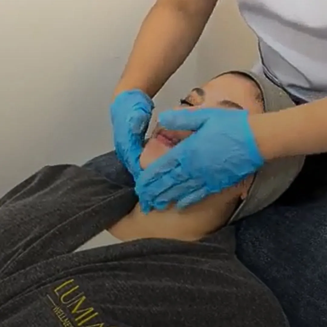 Acne brightening facial treatment